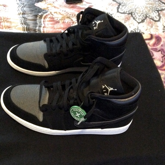 jordan 1 mid nylon black anthracite